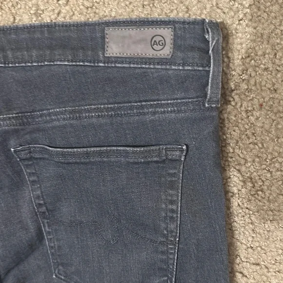 AG Adriano Mens Goldschmied Harper Slim Straight Jeans Dark Gray Denim Size 30R - Picture 3 of 6